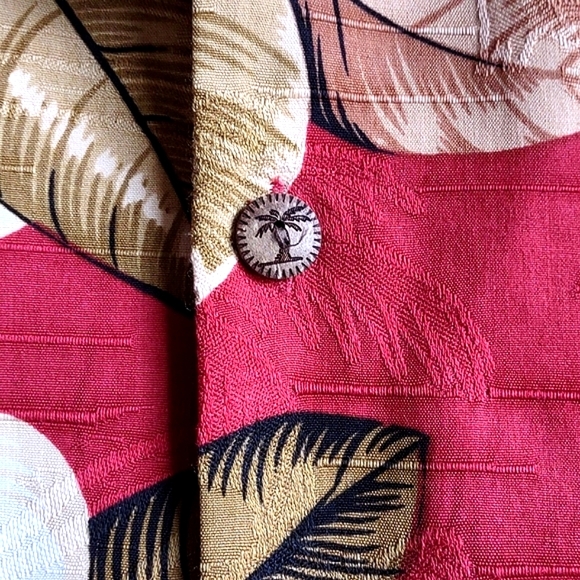 Jamaica Jaxx S/C Size Hawaiian Short Sleeve Button Down Shirt - Picture 6 of 6